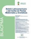 Boletin Latinoamericano y del Caribe de Plantas Medicinales y Aromaticas