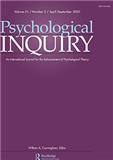 PSYCHOLOGICAL INQUIRY