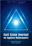 East Asian Journal on Applied Mathematics