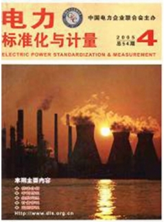 電力標(biāo)準(zhǔn)化與計(jì)量