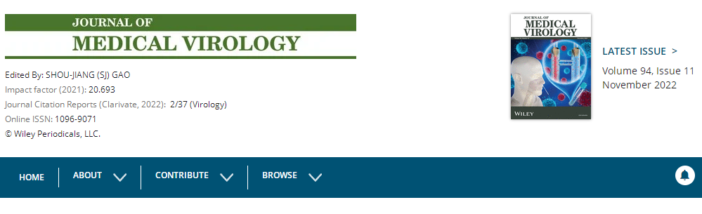 journal of medical virologysci