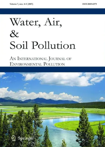 WATER AIR AND SOIL POLLUTIONsciׅ^(q)ڿ