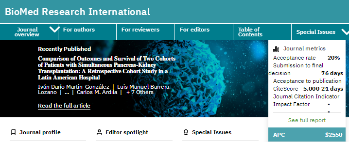 Biomed Research International