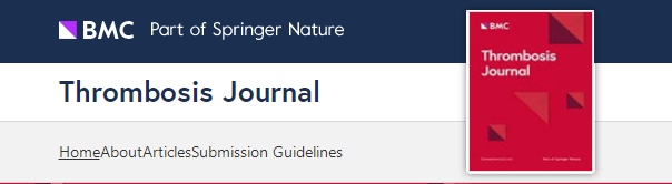 Thrombosis Journal審稿周期