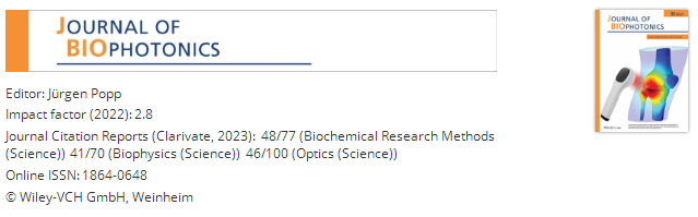 Journal of Biophotonics是SCI幾區(qū)的