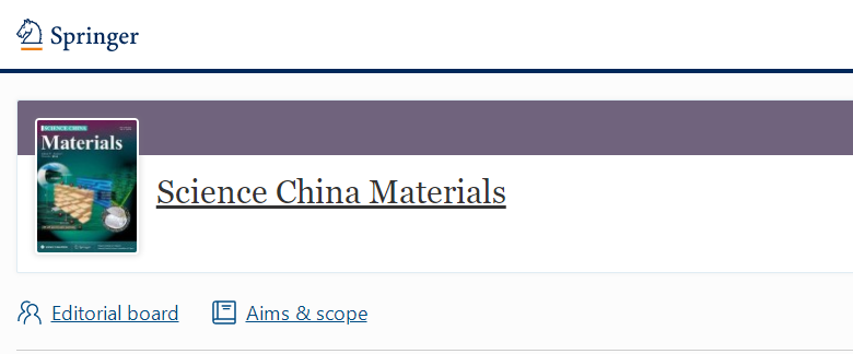 science china materialsӰ