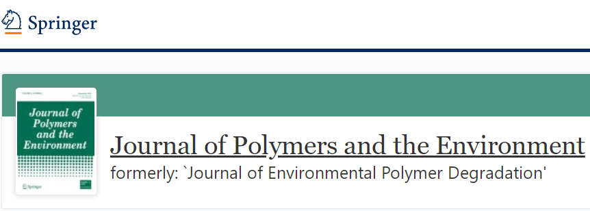 J POLYM ENVIRON影響因子,是幾區(qū),是不是預(yù)警期刊