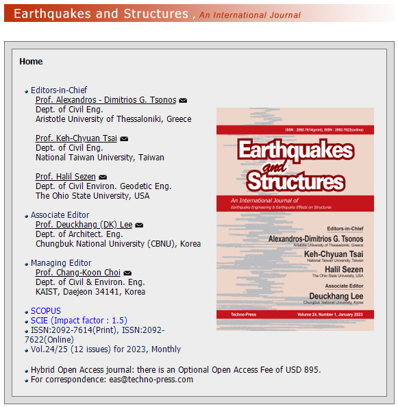 Earthquakes And Structures怎么樣