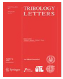 TRIBOLOGY LETTERSڿ