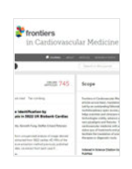 Frontiers in Cardiovascular Medicine