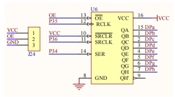 D3 74HC595ga
