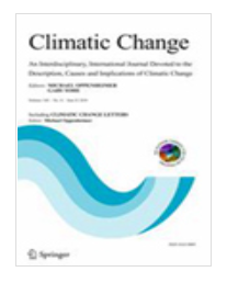 CLIMATIC CHANGE